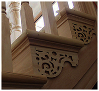 Staircase Lattice Work